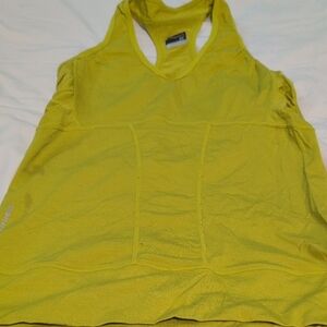 Icebreaker Merino Racerback Tank Chertreuse